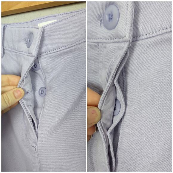 Aritzia Wilfred Free Modern Cargo Purple Pants Size 2 - Picture 8 of 16